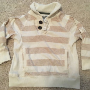 Toddler Boy Long Sleeve Striped Pullover Size 3T
